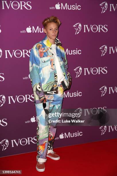 Elly Jackson attends The Ivor Novello Awards 2022 at The Grosvenor House Hotel on May 19, 2022 in London, England.