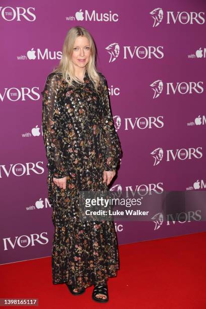 Lauren Laverne attends The Ivor Novello Awards 2022 at The Grosvenor House Hotel on May 19, 2022 in London, England.