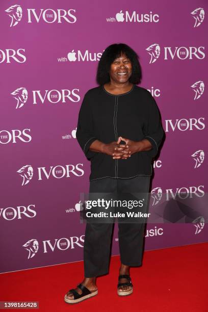 Joan Armatrading attends The Ivor Novello Awards 2022 at The Grosvenor House Hotel on May 19, 2022 in London, England.