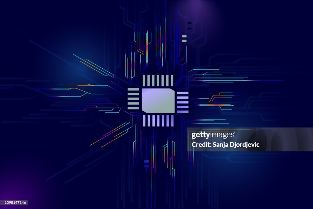 Computer Chip High-Res Vector Graphic - Getty Images