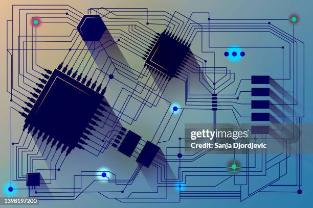 Grey Computer Chip 839 Grey Computer Board Stock Photos, High-Res Pictures, and Images ...