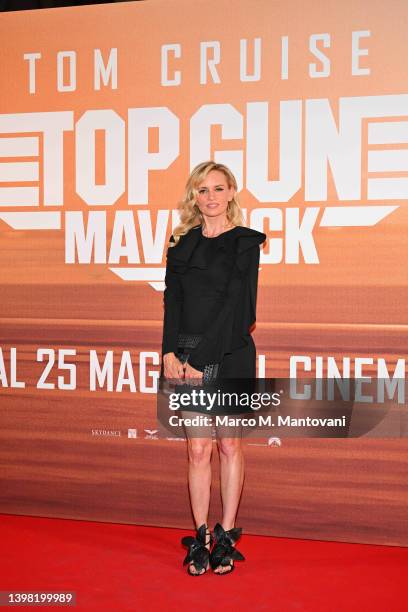 Justine Mattera attends the "Top Gun: Maverick" photocall on May 19, 2022 in Milan, Italy.