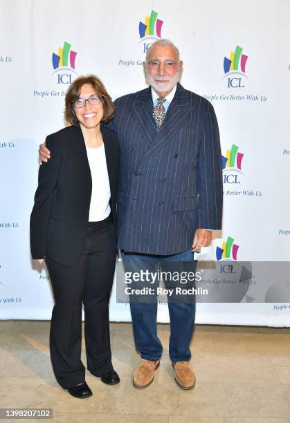 Of the Institute for Community Living Jody Rudin and guest attend the 35th Anniversary ICL Gala at The Plaza Hotel on May 19, 2022 in New York City.