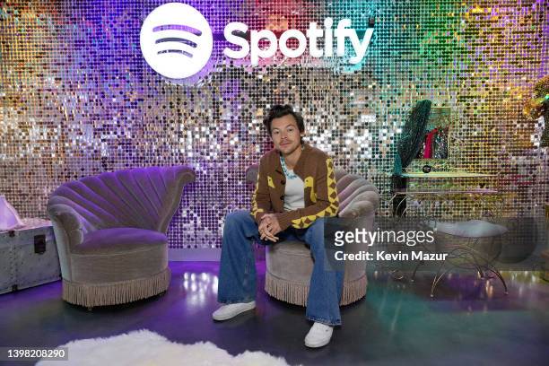 Spotify celebrates Harry Styles' Album Release on May 19, 2022 in New York City.