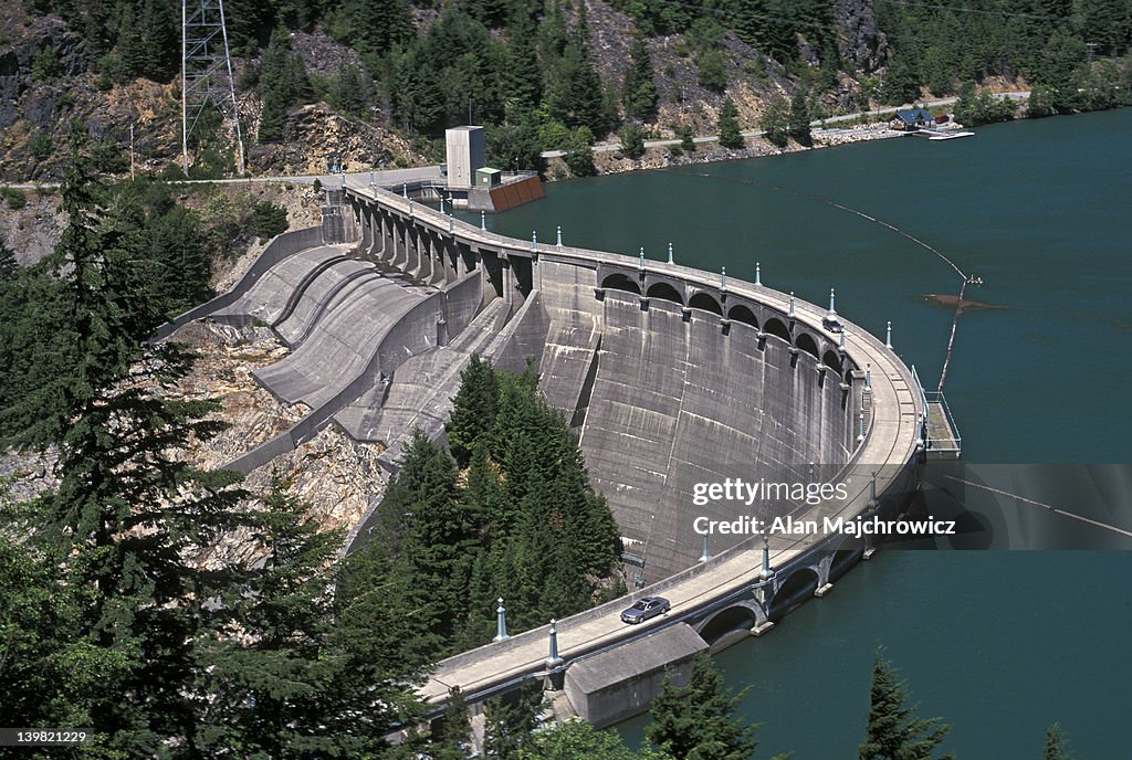 Diablo Dam, Ross Lake Recreation Area, Washington, USA