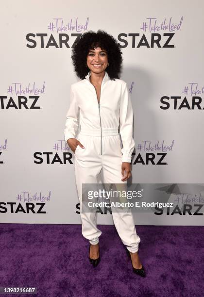 Lauren Ridloff attends The Inaugural STARZ #TakeTheLead Summit at The West Hollywood EDITION on May 19, 2022 in West Hollywood, California.