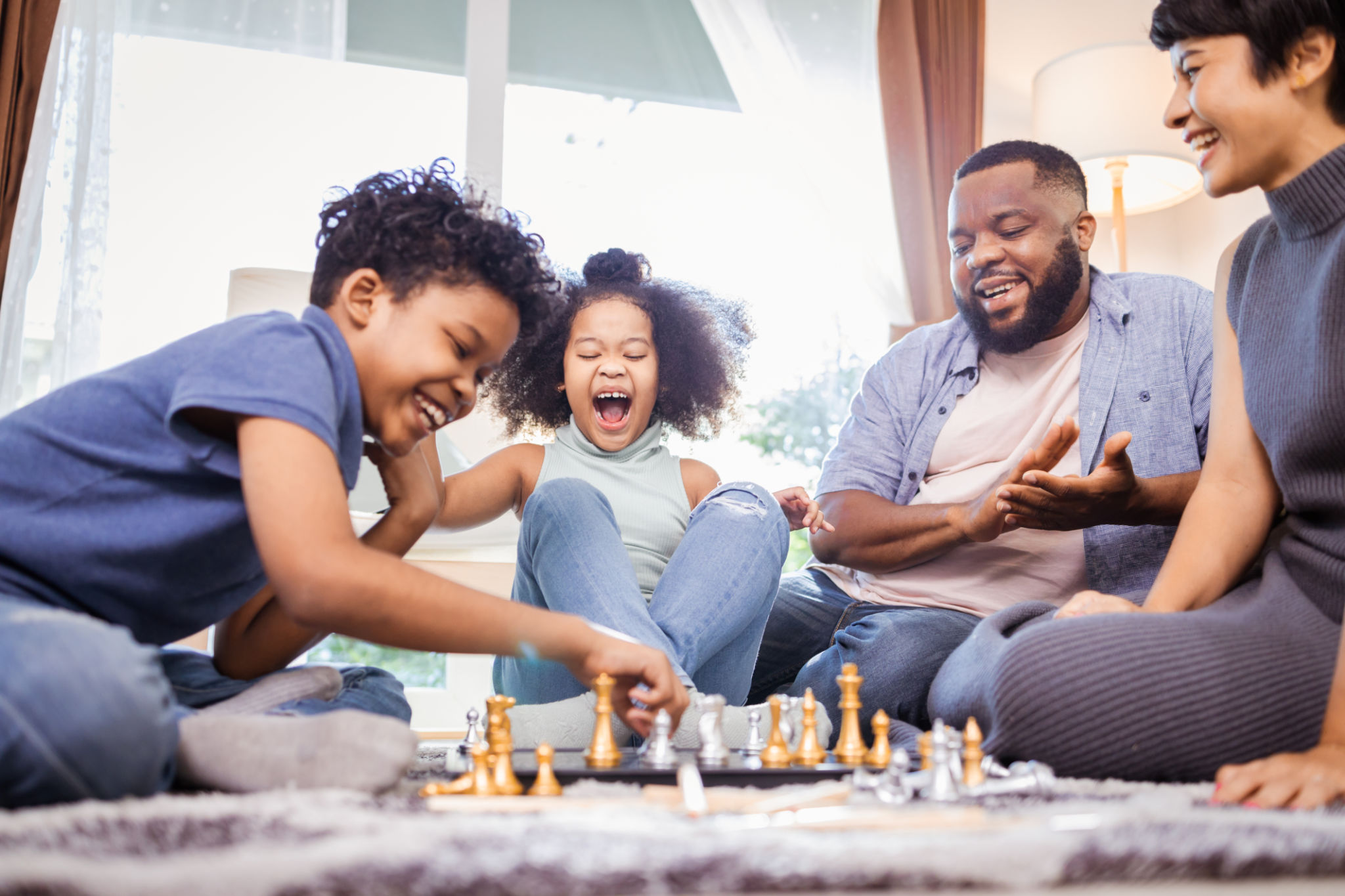 playing board game