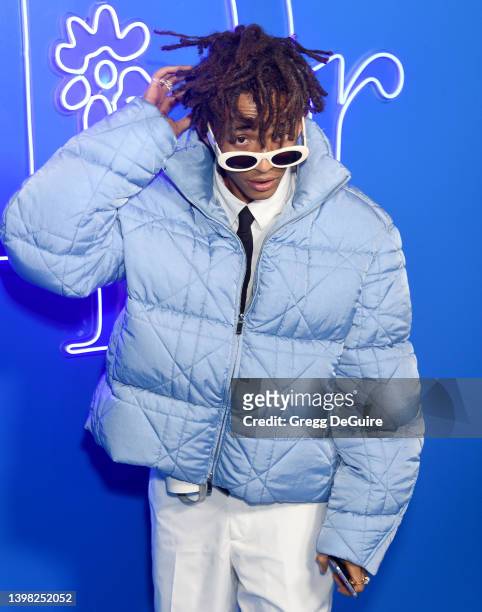 Jaden Smith attends the Dior Men's Spring/Summer 2023 Collection on May 19, 2022 in Los Angeles, California.