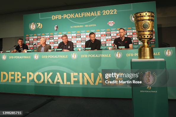 Press Conference - DFB Cup Final 2022 Press Conference - DFB Cup Final 2022