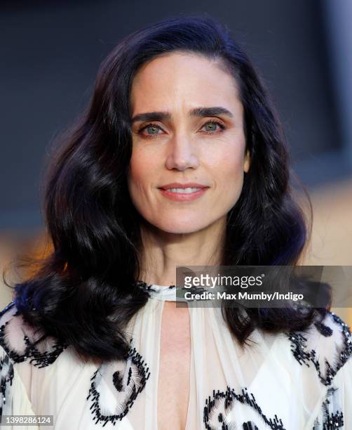 Jennifer Connelly attends the UK premiere and Royal Film Performance of 'Top Gun: Maverick' in Leicester Square on May 19, 2022 in London, England.