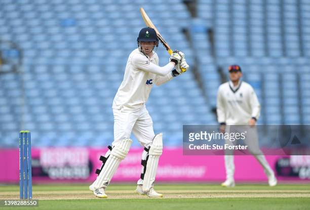 Yorkshire batsman George Hill in batting action during the LV= Insurance County Championship match between Yorkshire and Warwickshire at Headingley...