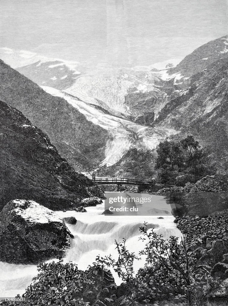 Buarbrä nearby Odden at the Sörfjord