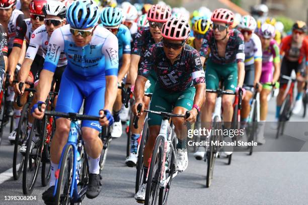 Jonathan Klever Caicedo Cepeda of Ecuador and Team EF Education - Easypost competes during the 105th Giro d'Italia 2022, Stage 13 a 150km stage from...