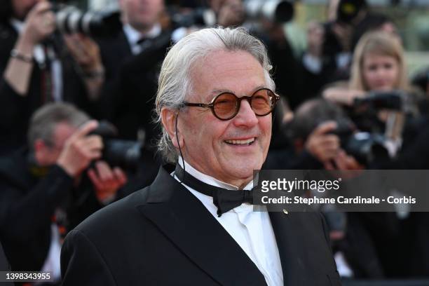 Director George Miller attends the screening of "Three Thousand Years Of Longing " during the 75th annual Cannes film festival at Palais des...