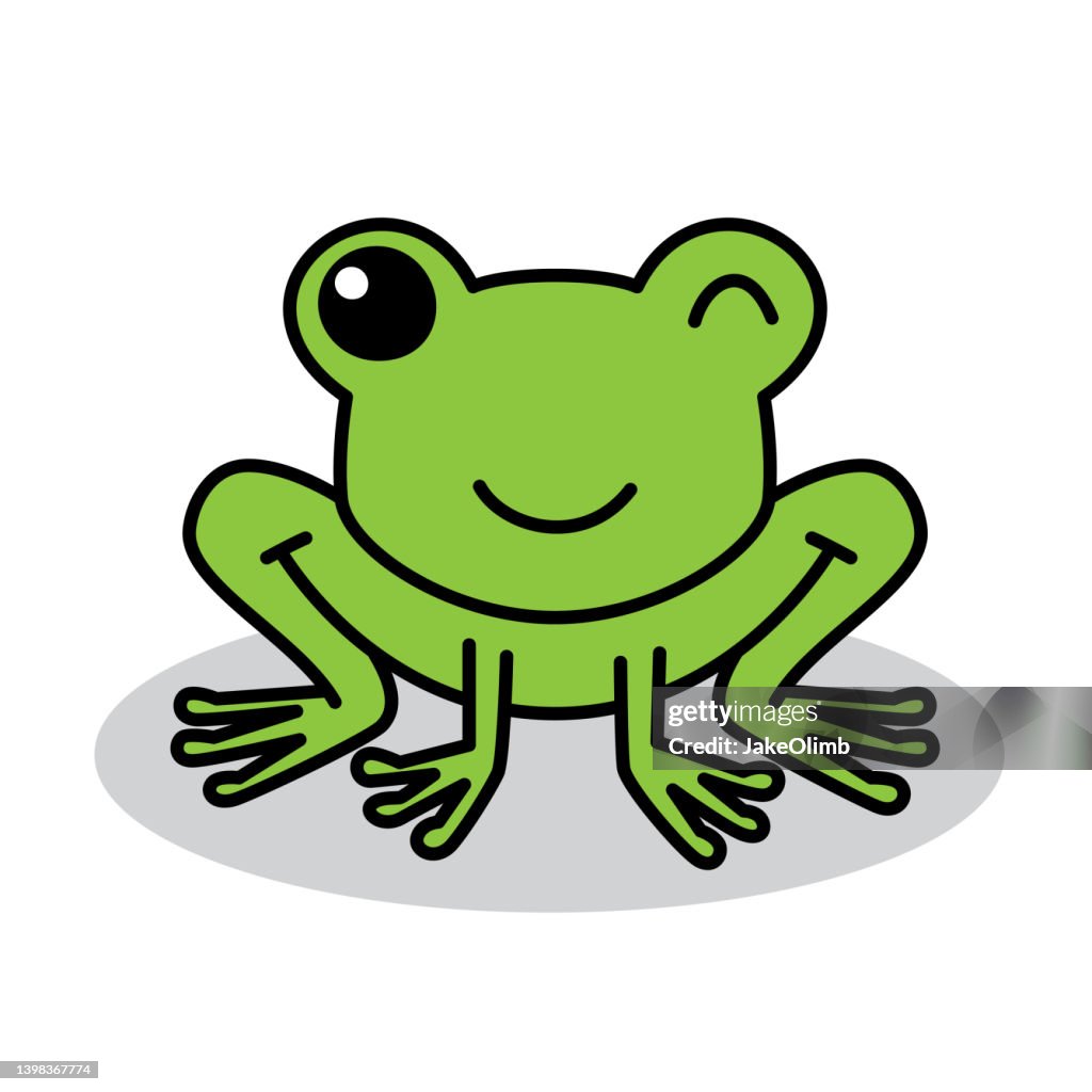 Cute Frog Doodle 6