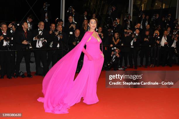 Rossy de Palma attends the screening of "Brother And Sister " during the 75th annual Cannes film festival at Palais des Festivals on May 20, 2022 in...