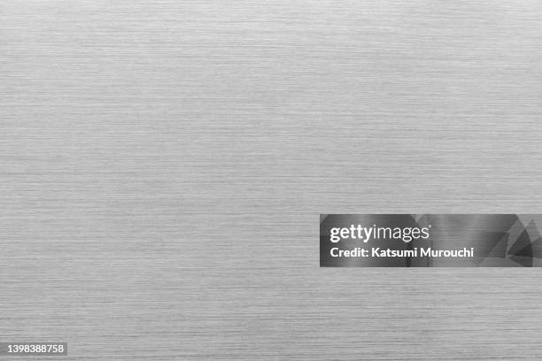 metalic hairline texture background - hairline polished metal stock pictures, royalty-free photos & images