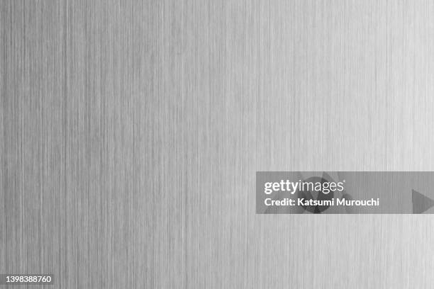 metalic hairline texture background - hairline polished metal stock pictures, royalty-free photos & images