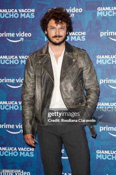 Giovanni Masiero attends the"MUCHO MAS" Photocall at Villa Reale on May 20, 2022 in Monza, Italy.