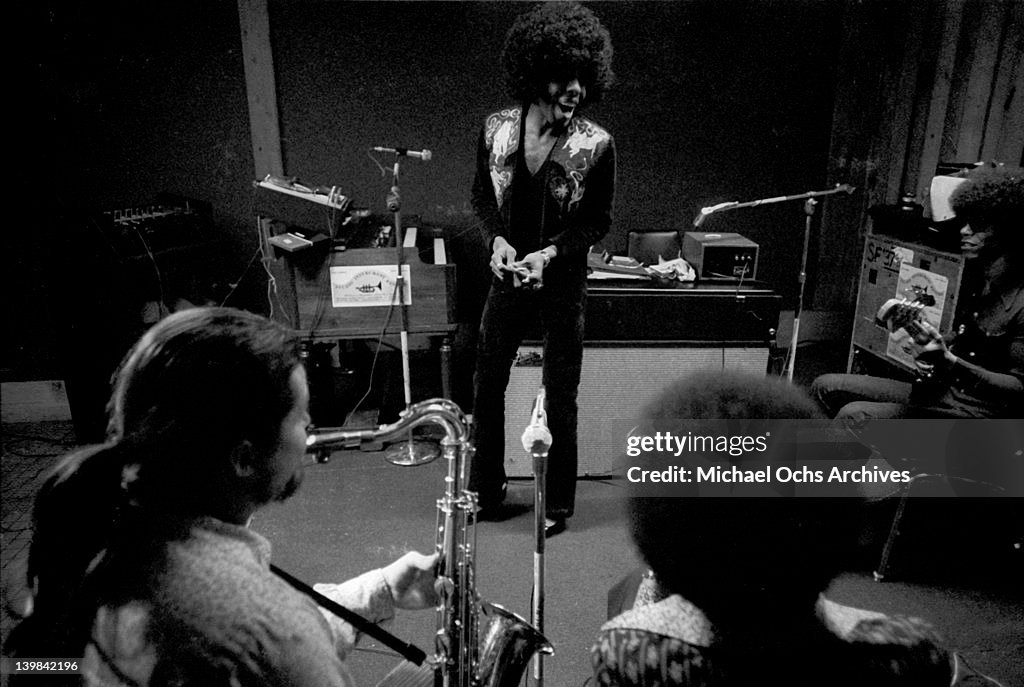 Sly And The Family Stone Recording Session