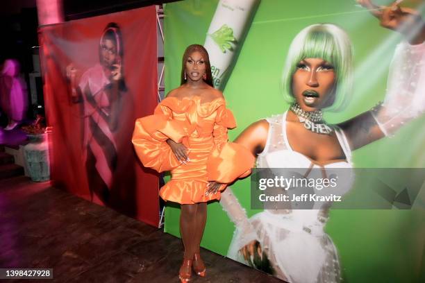 Shea Couleé attends Shea Couleé All-Stars Premiere Party at EssentiaLyfe The Hercules One on May 20, 2022 in Los Angeles, California.