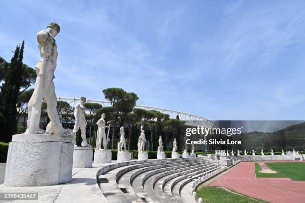 General view of the Stadio dei Marmi during Day 8 of the Internazionali BNL D'Italia at Foro Italico on May 15, 2022 in Rome, Italy.