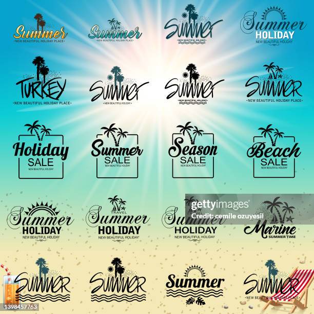 Beachy Label Pattern 6,251 Beach Label Stock Photos, High-Res Pictures, and Images - Getty ...