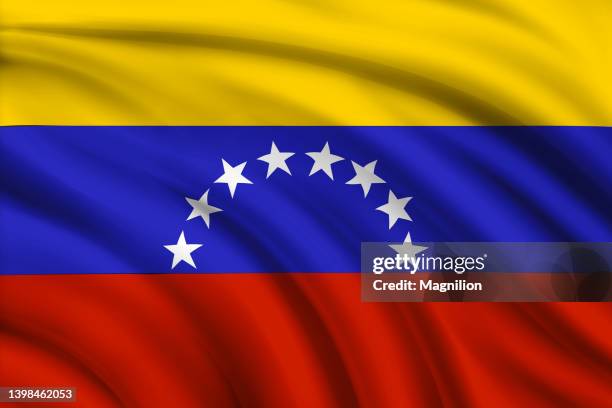 flag of venezuela background - venezuela flag stock illustrations
