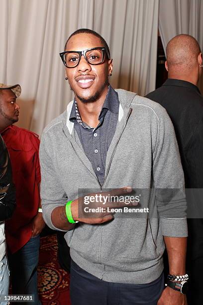 Mario Chalmers attends 10th Annual Kenny The Jet Smith NBA All-Star Bash, hosted by Mary J. Blige on February 24, 2012 in Orlando, Florida.