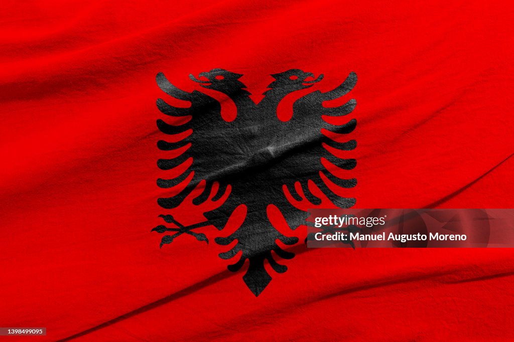 Flag of Albania