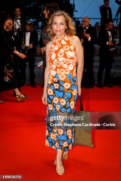 Sophie Duez attends the screening of "R.M.N" during the 75th annual Cannes film festival at Palais des Festivals on May 21, 2022 in Cannes, France.