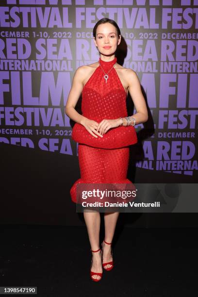 Emilia Schüle attends the Celebration Of Women In Cinema Gala hosted by the Red Sea International Film Festival during the 75th annual Cannes film...