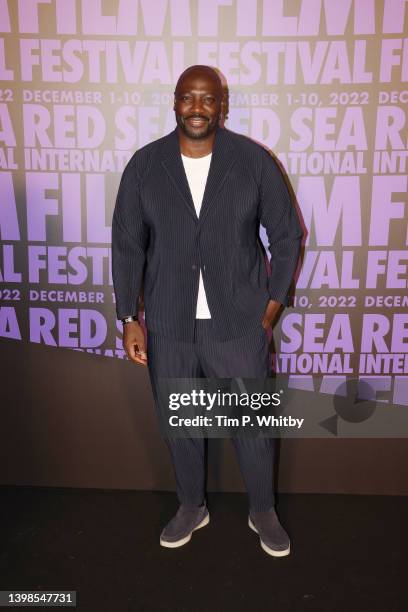 Adewale Akinnuoye-Agbaje attends the Celebration Of Women In Cinema Gala hosted by the Red Sea International Film Festival during the 75th annual...