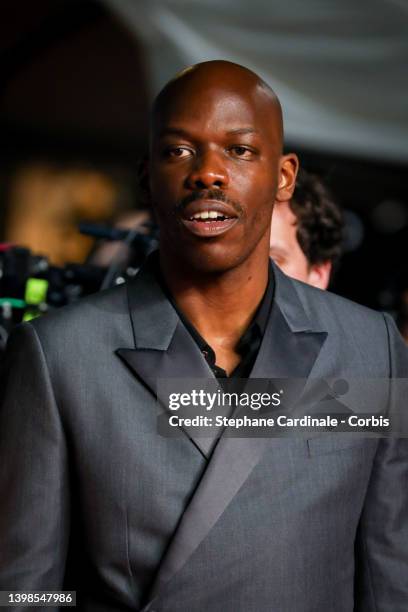 Jean-Pascal Zadi attends the screening of "Smoking Causes Coughing " during the 75th annual Cannes film festival at Palais des Festivals on May 22,...