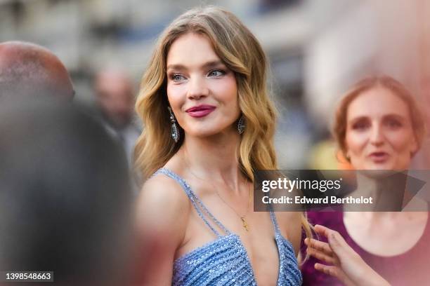 Natalia Vodianova is seen during the 75th annual Cannes film festival at on May 21, 2022 in Cannes, France.