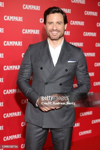 Edgar Ramírez attends the Campari event to toast Official Partnership with 75th Festival de Cannes at Palais Stéphanie Beach on May 21, 2022 in...