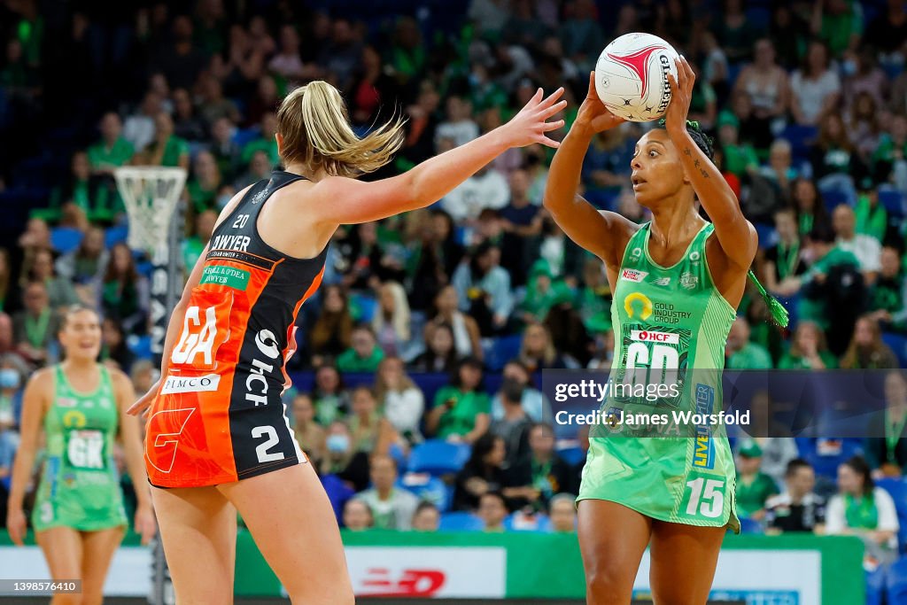 Super Netball Rd 11 - Fever v Giants