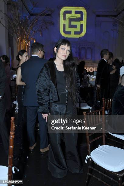 Hana Mae Lee attends Gold House's Inaugural Gold Gala: A New Gold Age at Vibiana on May 21, 2022 in Los Angeles, California.