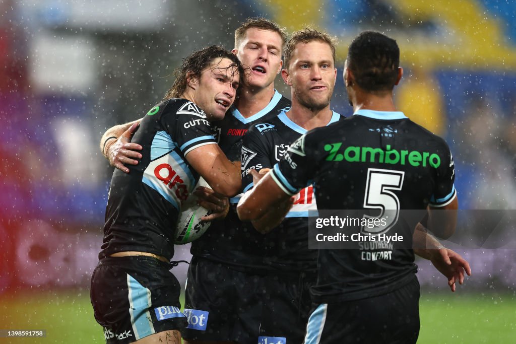 NRL Rd 11 - Titans v Sharks