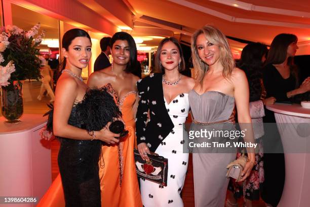 Guest, Mila Al Zahrani, Fatima AlBanawi and guest attends the Celebration Of Women In Cinema Gala hosted by the Red Sea International Film Festival...