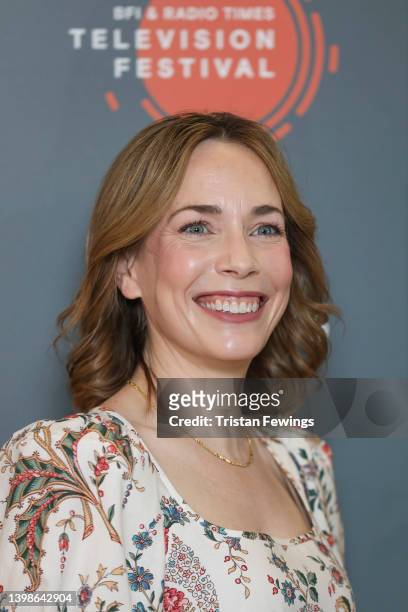Laura Main attends the photocall for "Call the Midwife" during BFI & Radio Times Television Festival at BFI Southbank on May 22, 2022 in London,...