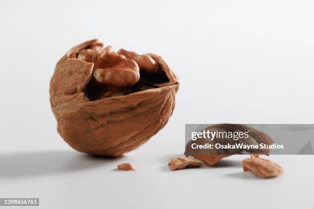 Broken Nut Shell 1,738 Cracked Nutshell Stock Photos, High-Res Pictures, and Images ...