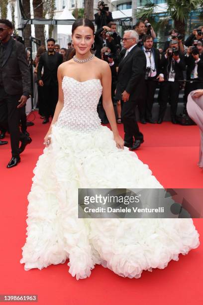 Tessa Brooks attends the screening of "Forever Young " during the 75th annual Cannes film festival at Palais des Festivals on May 22, 2022 in Cannes,...