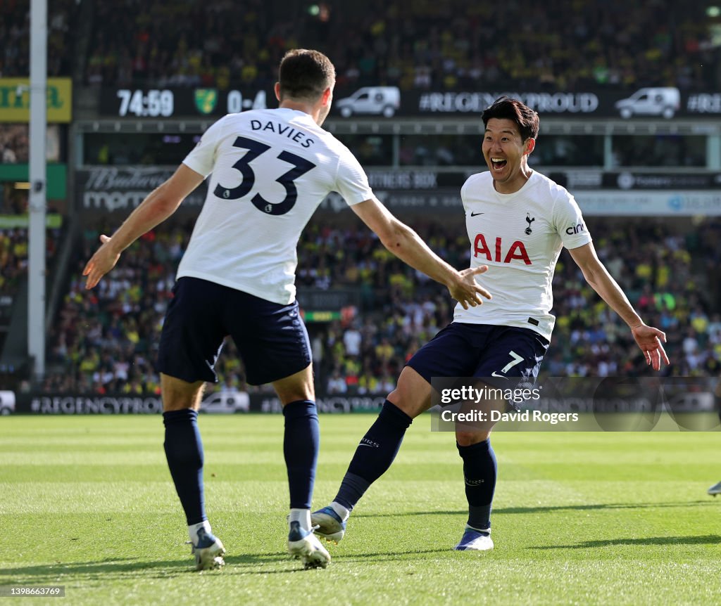Norwich City v Tottenham Hotspur - Premier League