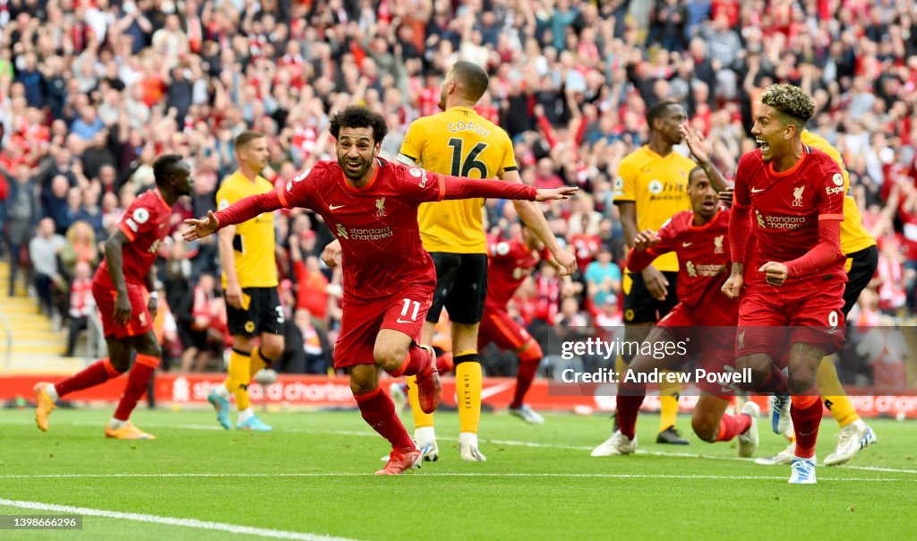 Liverpool v Wolverhampton Wanderers - Premier League