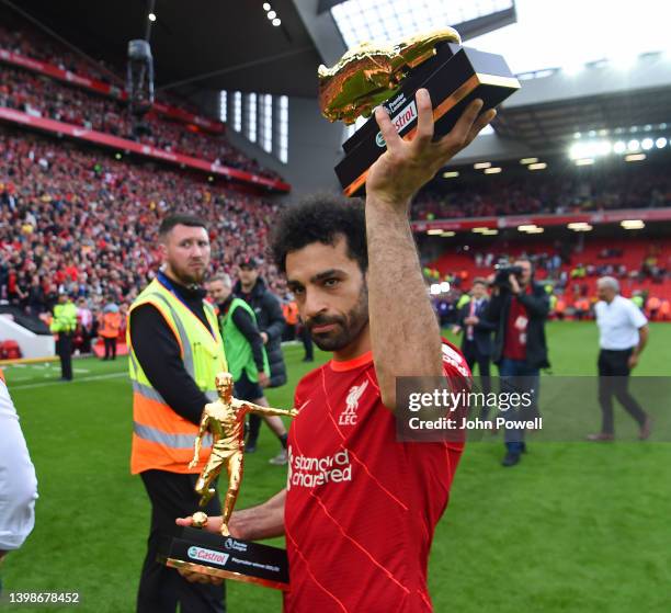 78 Mohamed Salah Golden Boot Photos & High Res Pictures - Getty Images