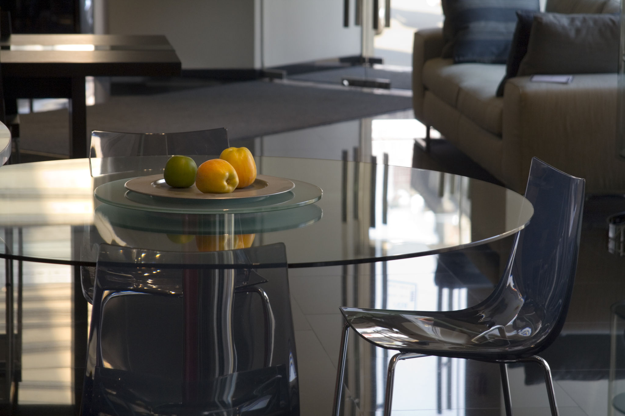 glass furniture