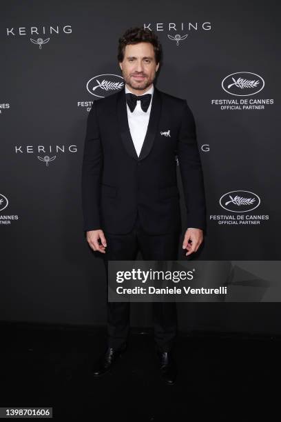 Édgar Ramírez attends the annual Kering "Women in Motion" awards at Place de la Castre on May 22, 2022 in Cannes, France.