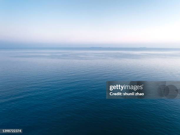 aerial view of sea in the morning - grand dreamer stock pictures, royalty-free photos & images