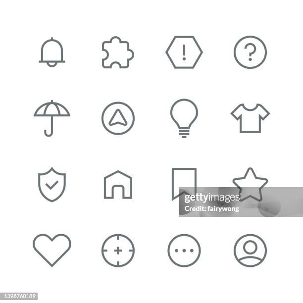 user interface icons - sharing earbuds stock illustrations